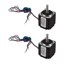 2X NEMA 11 28 Hybrid-Schrittmotor 1,8 Grad 2 Phase 4-Drähte 32-mm-Schrittmotor für CNC-Fräser