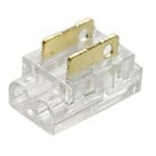 50PCS 2-Pin 5mm COB LED Strip Connector Kit for Strip-To-Wire and Strip-To-Strip Joints 5V-24V LED Light Strip