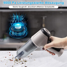 3X 4In1 120W Cordless Air Blower Handheld Portable Air Duster 9000Pa Wireless Vacuum Cleaner Cyclonic Suction Home