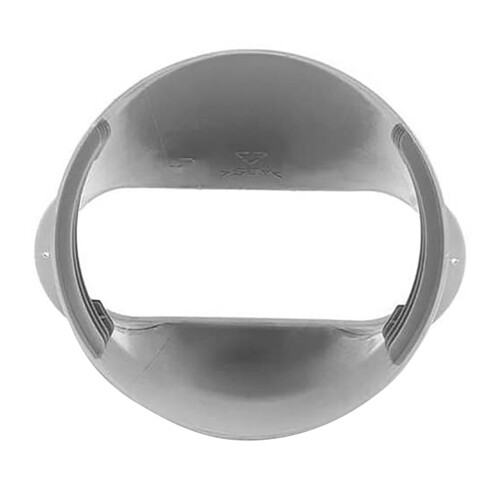 2X 15CM Portable Air Conditioner Window Exhaust Duct Pipe Hose Interface Connector(Flat Nozzle) 1