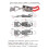 Stainless Steel Toggle Clamp Latch 250kg Adjustable Handle 1