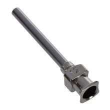Stainless Steel Luer Lock Dispensing Needle Tip, 12 Gauge, 2.05mm ID X 2.8mm OD, 1 Inch Length (Pack of 18)