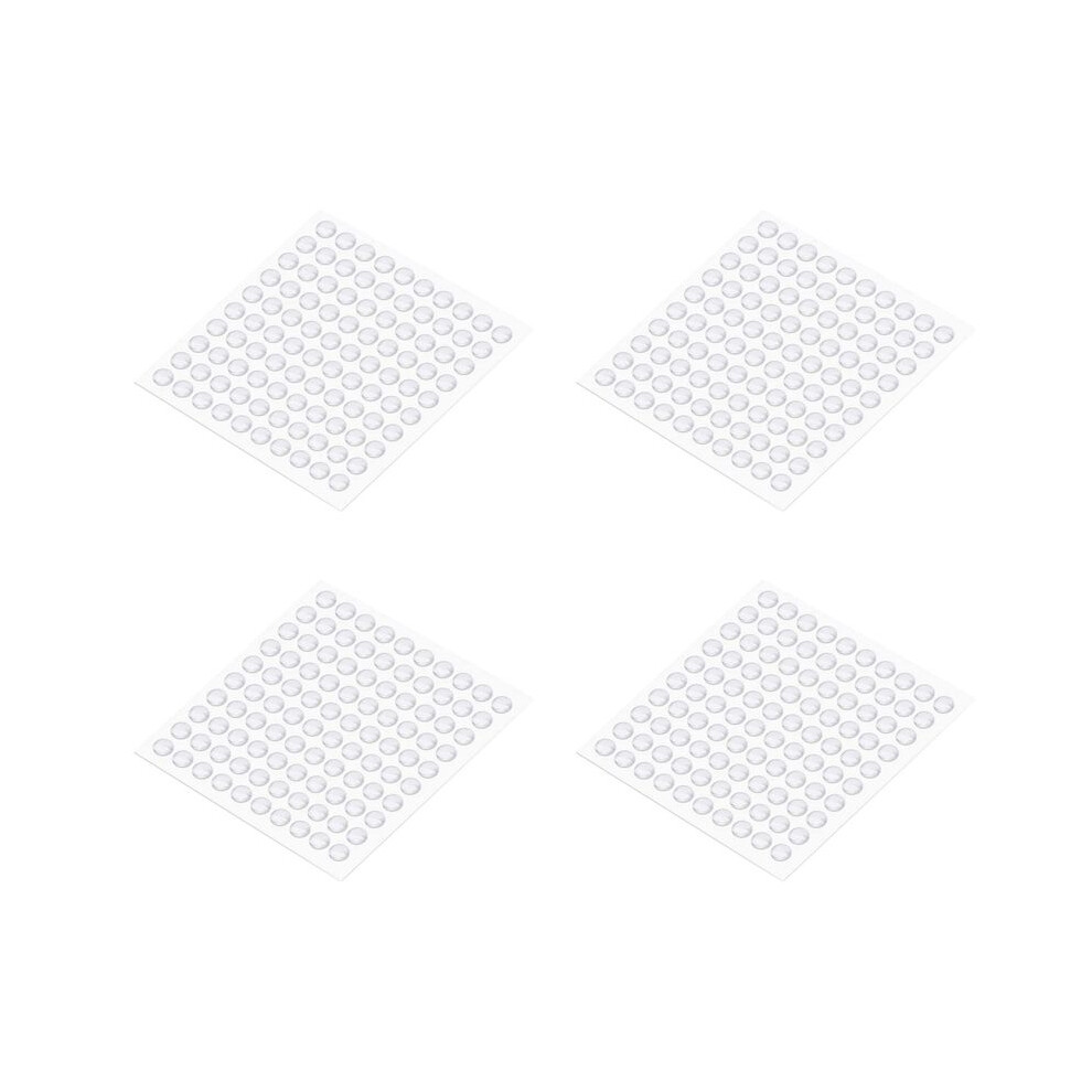 400 Capsules Self-Adhesive Rubber Furniture Bumper Pads For Doors Cabinets Drawers Furniture Glass Tables Crafts 6031166241659