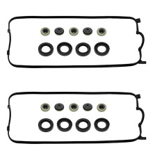 2X Engine Valve Cover Gasket Set 12030-P0A-000 for 1994-2002 Accord 1997-1999 CL 2.2L 2.3L I4