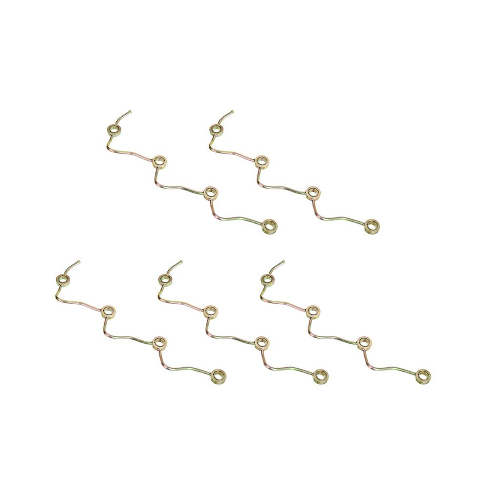 5X 23760-54030 2376054030 Crude Oil Injector Fuel Rail Pipe For For Hilux Ln106 Ln167 2.8 & 3.0Lt 3L 5L 6033283156625