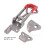 Stainless Steel Toggle Clamp Latch 250kg Adjustable Handle 3