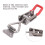 Stainless Steel Toggle Clamp Latch 250kg Adjustable Handle 7