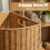 Sturdy Plastic Organizers With Triangular Shape-fanshaped large 2