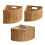Sturdy Plastic Organizers With Triangular Shape-fanshaped large 3