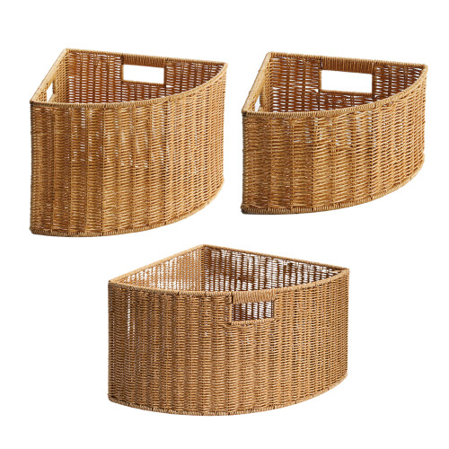 Sturdy Plastic Organizers With Triangular Shape-fanshaped large 2