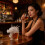 Dragon Liquor Decanter,Decorative Whiskeys Container Glass 4