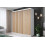 FH Wales 150cm White Modern Sliding Door Wardrobe 1