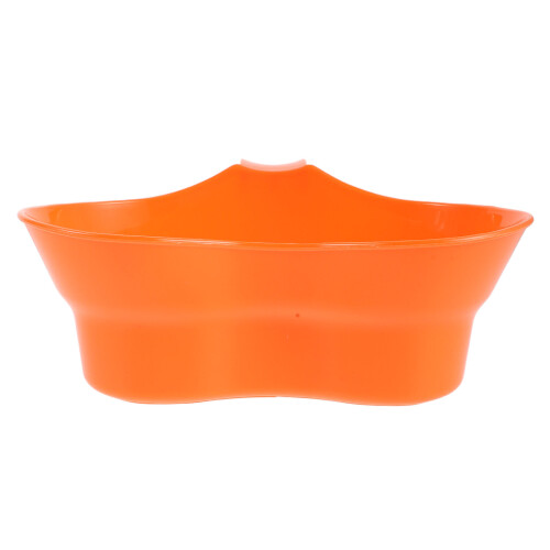 Récipient Orange Pour Buccaux
