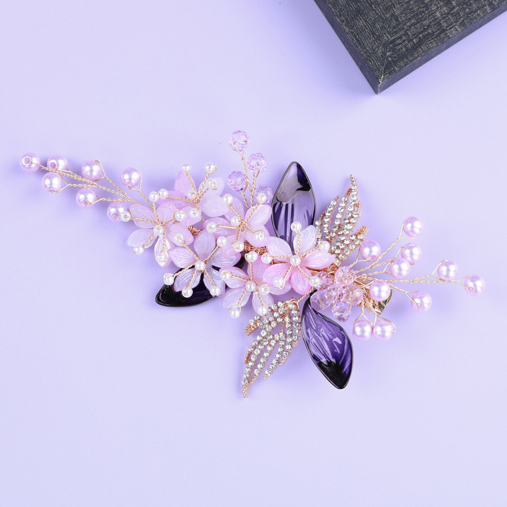 Hue-Grain Vintage Handmade Hair Clip - Elegant Diy Accessory