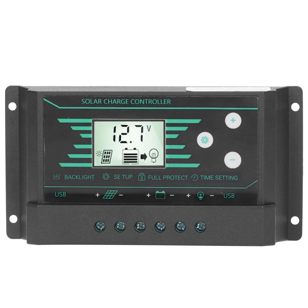 30A Solar Charge Regulator PWM LCD