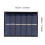 3V 100mA Solar Panel Kit 4 Pieces DIY 4