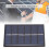 3V 100mA Solar Panel Kit 4 Pieces DIY 5