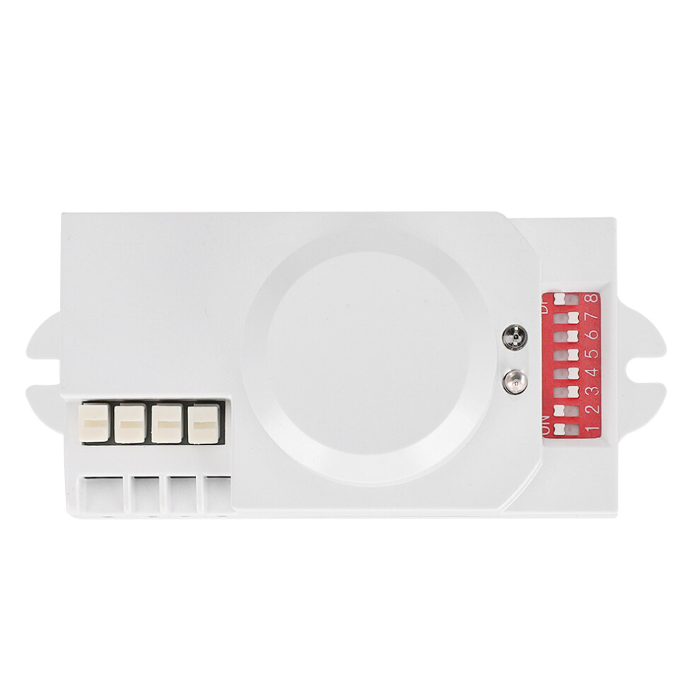 Smart 5.8Ghz Microwave Sensor Switch, Adjustable Delay & Light 10A 9301392564653