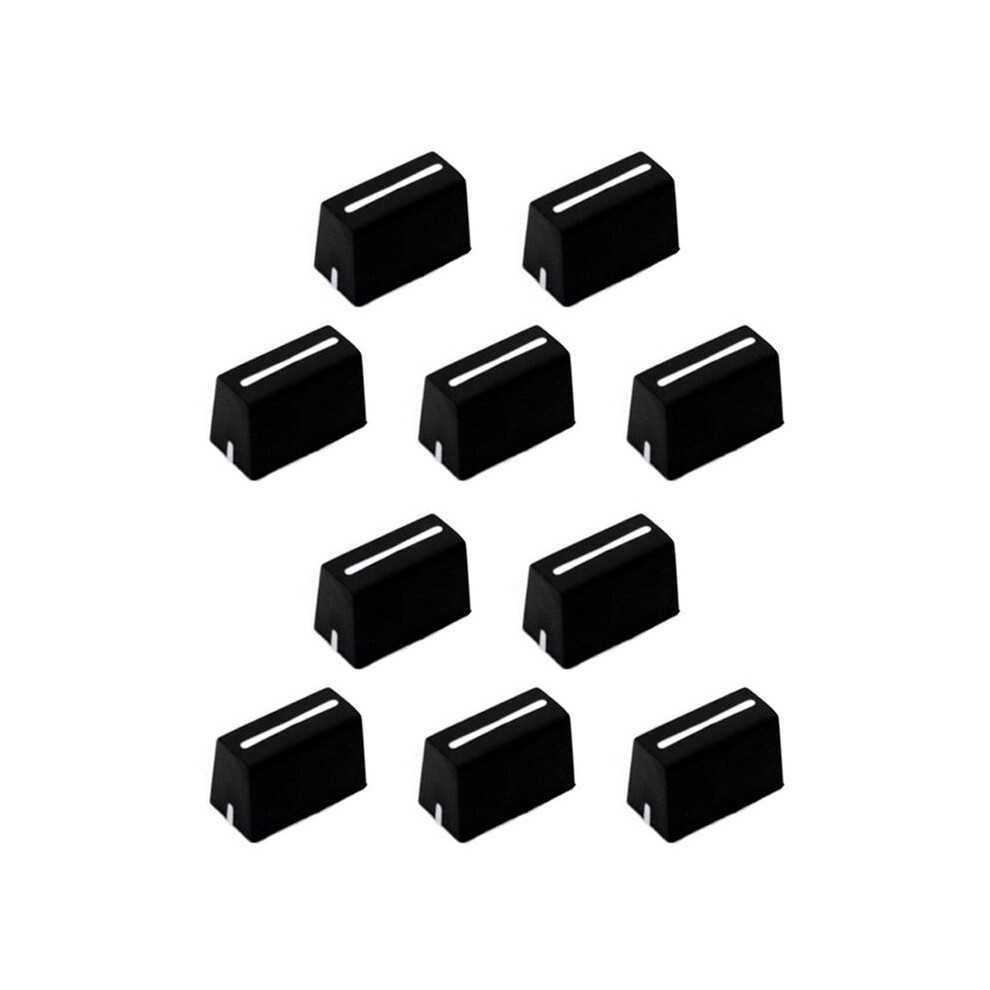 10Pcs Universal Fader Knobs Fader Cap Straight Slide Potentiometer Cap For Dj Controller Mixers Console Djm,Ddj,Xdj 6031166231674