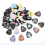 100Pcs Celluloid Guitar Picks Set, 0.12-0.96mm, Random Pattern 13