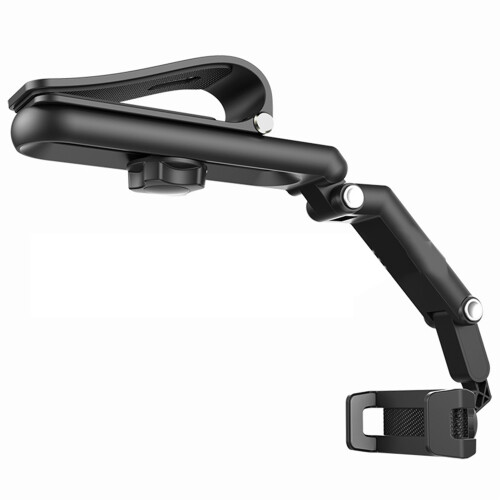 (Gray) Car Sun Visor Phone Holder, Adjustable & Rotatable 1