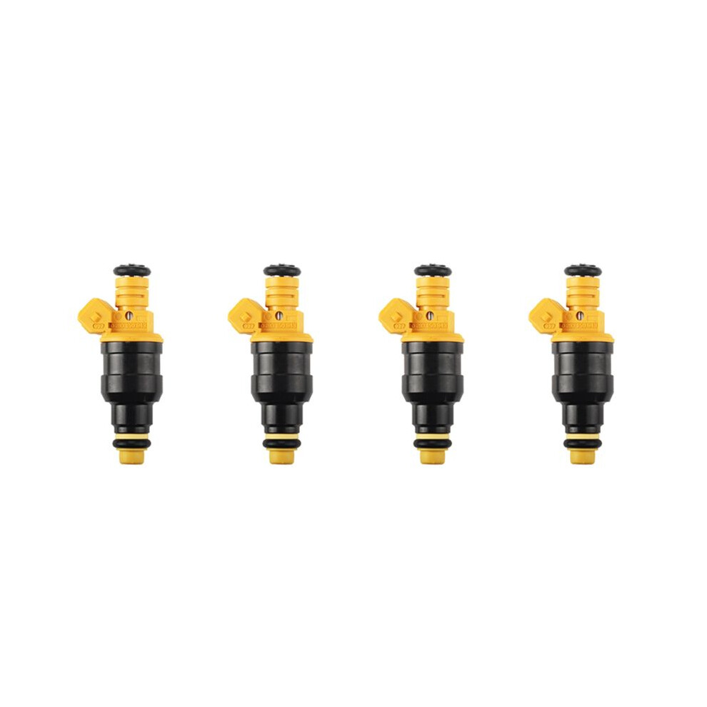 4X Flow Matched 0280150943 Fuel Injectors For 4.6 5.0 5.4 5.8 Mustang F-150 F-250 F-350 E-150 E-250 6033556491149