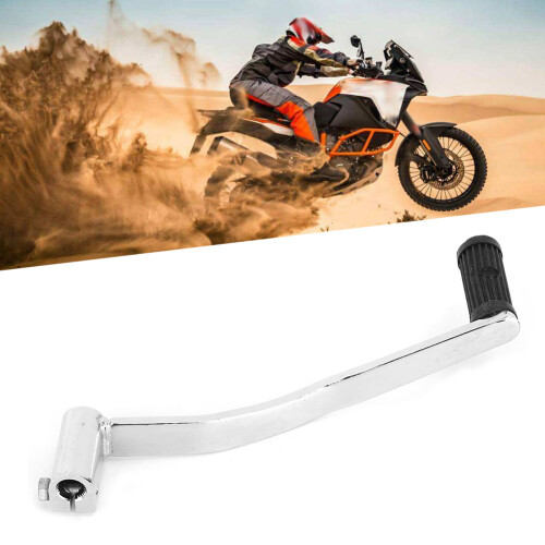 Alloy Steel Shifter Lever 11mm Silver Black
