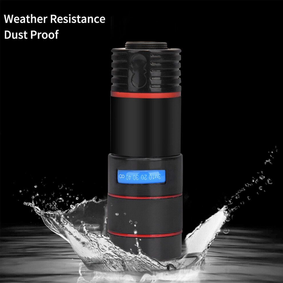 12X22 Hd Mobile Phone Monocular Telescope 80X30mm Waterproof 6941392565835