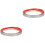2Rolls Portable Silver PVC Wall Molding Trim for Kitchen and Bathroom 2