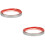 2Rolls Portable Silver PVC Wall Molding Trim for Kitchen and Bathroom 5