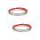 2Rolls Portable Silver PVC Wall Molding Trim for Kitchen and Bathroom 6