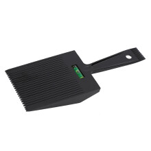 Flat Top Guide Comb for Barber Haircut Clips Black ABS Material