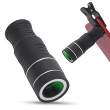 12x22 HD Monocular Telescope for Outdoor Shooting, 80x30mm Compact Waterproof