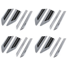 16X for 2016 2017 2018 Mk2 Door Side Wing Emblem Badge Sticker Trim
