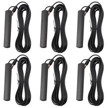 6X Antena de Rádio de Carro ANT-309 - Antena de Rádio FM de Carro Universal Patch Antena 85-112 MHZ 5M Cabo