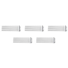 5X Half Design Steel Snare Wire Drum Spring for Children Snare Cajon Box Drums 20 Strand