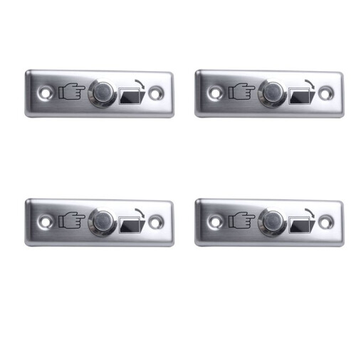4X Steel Door Exit Release Push Button Home  Part of Access Control M1L3