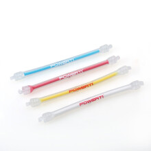 Tennis Racket Vibration Damper Silicone Strips 10.5cm Non-Slip Red Blue
