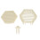 10Pcs Hexagonal Plastic Queen Bee Cages for Beekeeping Tools 9