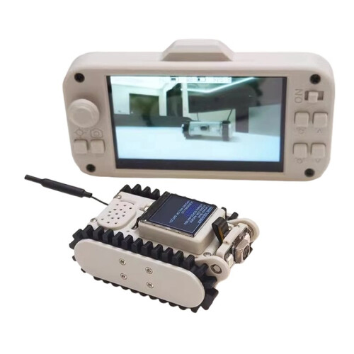 Robot de Reconnaissance de Canalisations Télécommandé ESP32 avec Caméra Mobile et Système Vidéo Sans Fil