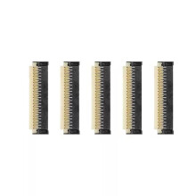 5pcs 43pin LCD FPC Connector Female Socket Motherboard Display Screen Flex Cable Clip Ribbon Connector for  OLED