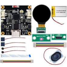 ESP32 C3 Spraakrobot  Ontwikkelingsbord AI DeepSeek Core met 1,28 Inch LCD-Scherm, Programmeerbare IoT-Module