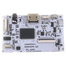 7 Inch 40-Pins LCD-Scherm met een Resolutie van 800x480, -Compatibel Driverboard, 40-Pins LCD-Scherm Driverboard, -Compatibel Board