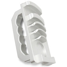 Pro Ontbraamgereedschap Kunststof Buis met Handvat PVC-Buisruimer Ontbraamgereedschap voor 1-1/4 Tot 4 Inch PVC-Afschuiningsgereedschap Zilver