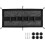 Cable Management Net Under Desk Black Mesh Cable Manager Flexible for Standing Desk 1
