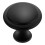 Black Cabinet Knobs, 30mm Round Drawer Hardware for Dresser, Kitchen, Closet - Includes Screws 30 Pack 1