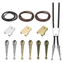 Bolo-Krawatten-Zubehörset, Bolo-Krawatten-Accessoires für die Herstellung Von Western-Halsketten (DIY) D