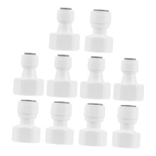 Kit di Raccordi Rapidi per Tubi 'Acqua da 10 Pezzi per Purificatori e Filtri 'Acqua