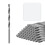50 PCS 1/8 Inch Drywall Bit,Spiral Saw Tip Cutting Bits Tools with Box, Guide Point Cutting Bits for Use with Spiral Saw 1