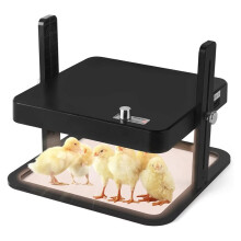 Pequeno Quiosque de Criação com Placa de Aquecimento para Animais de Estimação, Controle de Temperatura de Segurança, Aquecedor Inteligente para
